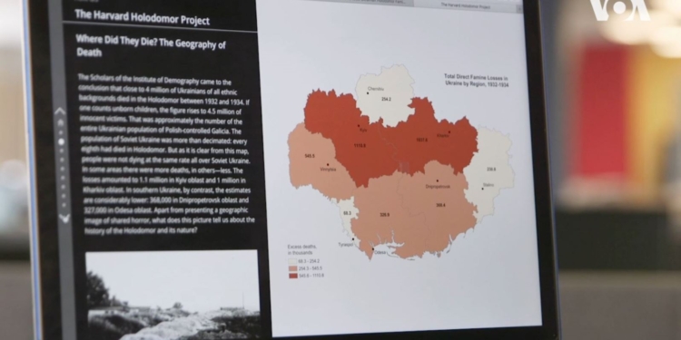 В Гарварде создали цифровые карты Голодомора и доказали, что он был вызван искусственно