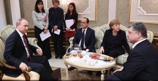 Меркель лично писала черновик, а Путин и Порошенко кричали друг на друга, – экс-президент Франции рассказал, как заключались Минские соглашения