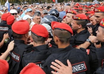 В Кишиневе полиция разогнала митинг проевропейской оппозиции