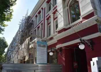 Фасад музея Верещагина в Николаеве обещают отреставрировать ко Дню Независимости Украины