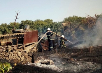 За минувшее воскресенье на Николаевщине было 25 пожаров: горели два сарая с сеном, лес, пустыри, обочины дорог