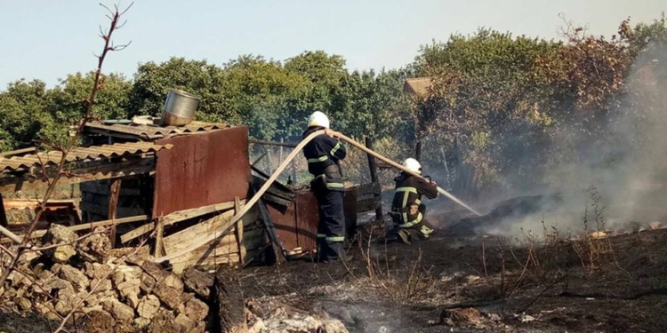 За минувшее воскресенье на Николаевщине было 25 пожаров: горели два сарая с сеном, лес, пустыри, обочины дорог