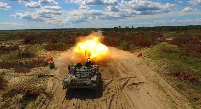 В Украине испытывают новый танк Т-72АМТ