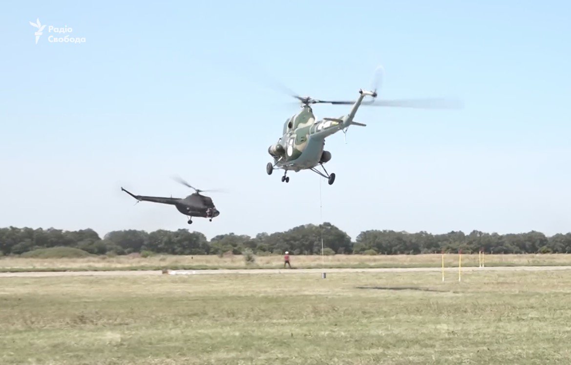В Запорожье прошли соревнования по вертолетному спорту