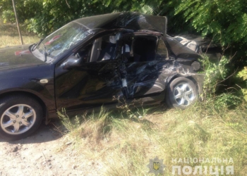 В Николаевской области столкнулись DAF и Geely. Один водитель в больнице