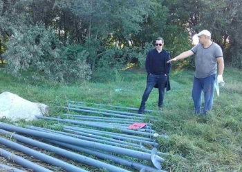 В парке «Победы» устанавливают смотровую площадку с выходом на Ингул