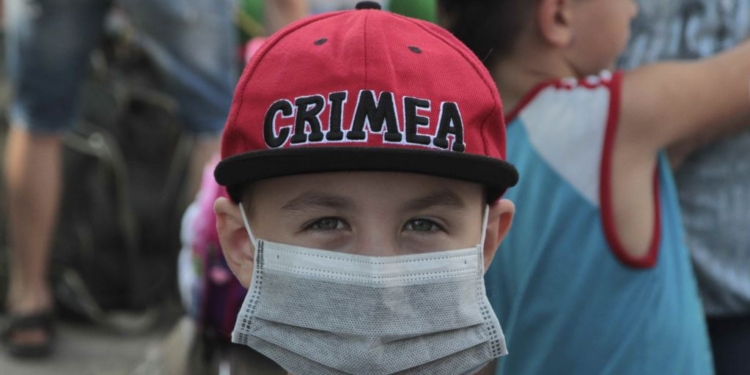 Жительница оккупированного Армянска рассказала об эвакуации детей из города