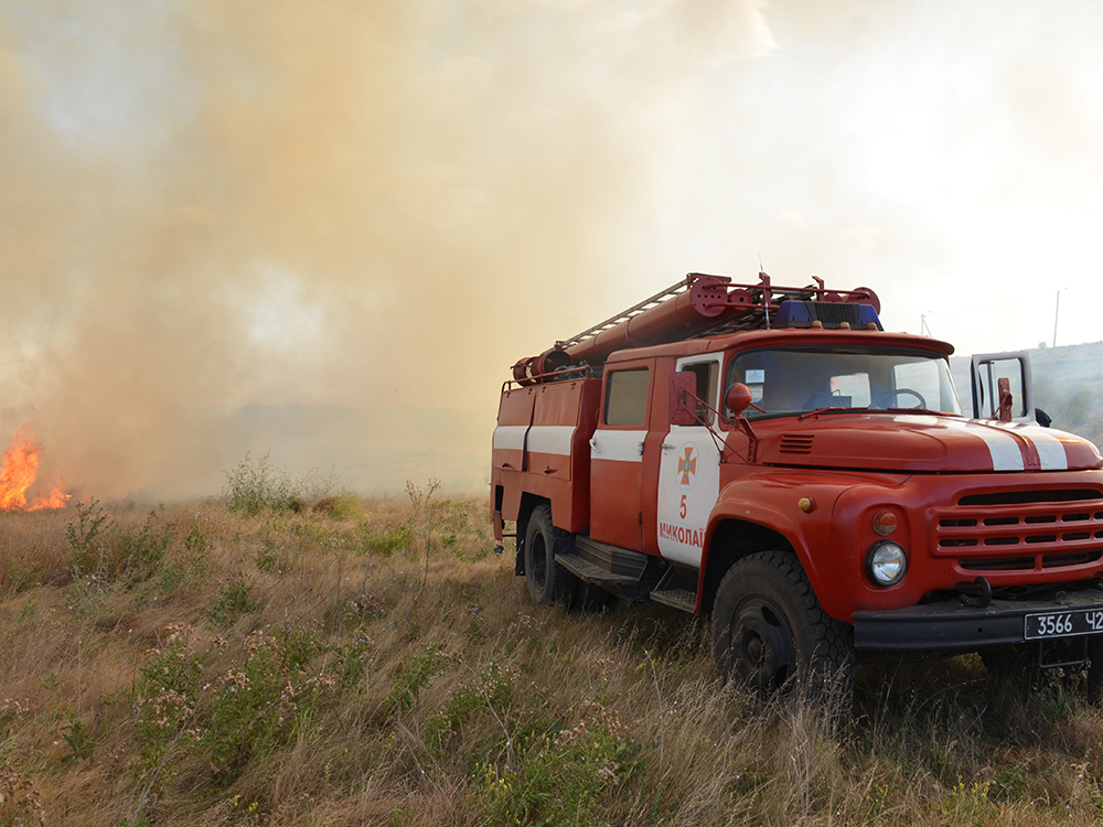 На юге Украины ожидается самый высокий уровень пожароопасности 1