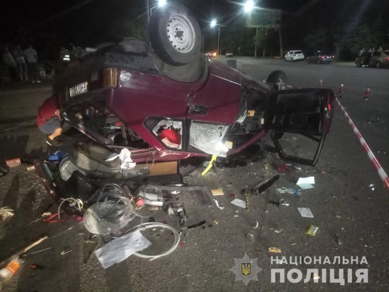 В Николаеве насмерть разбился мотоциклист