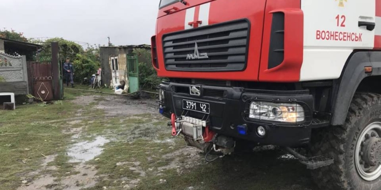 На Николаевщине пожарные спасли от огня пятерых поросят