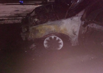 В Корабельном районе Николаева спасатели потушили горящее авто и уберегли от возгорания еще два