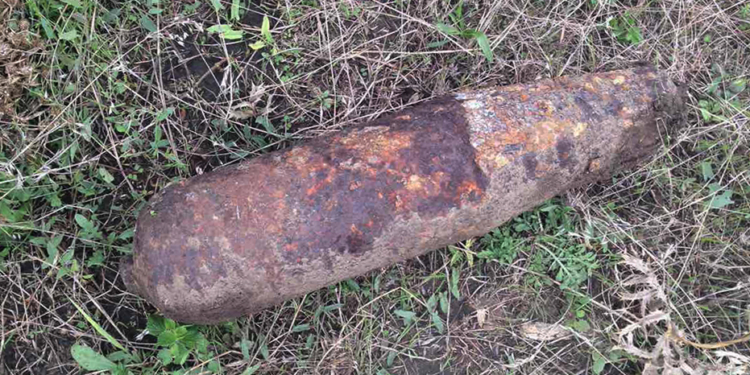 На Николаевщине охотник нашел бомбу