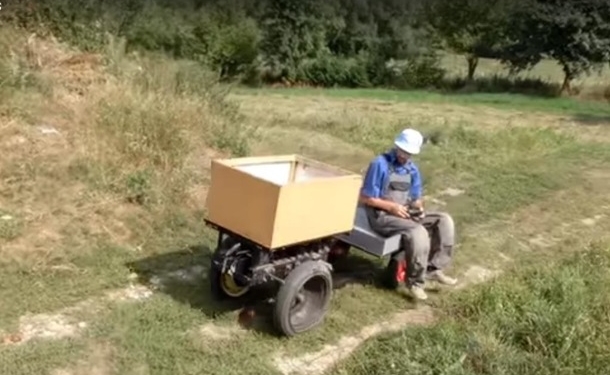 Сам себе Маск: в Тернопольской области фермер создал радиоуправляемую тачку