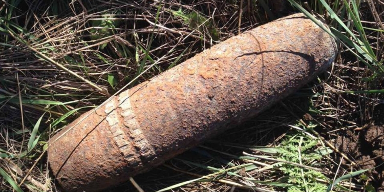 У поселка неподалеку от Николаева нашли артснаряд