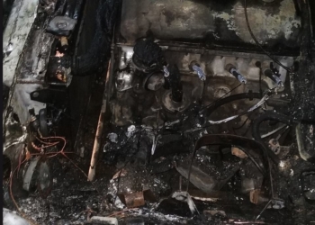 Ночью в Новом Буге вспыхнула «копейка»