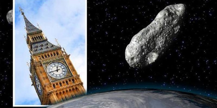 К нашей планете на огромной скорости несется астероид размером с «Биг-Бен»