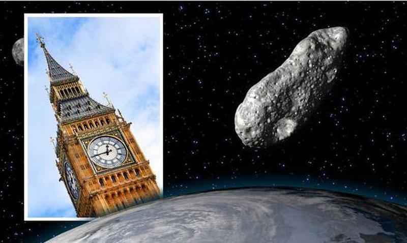 К нашей планете на огромной скорости несется астероид размером с «Биг-Бен» 1