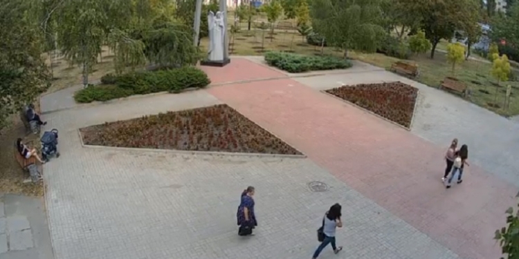 Сквер чернобыльцев в Николаеве – теперь «под прицелом» камер видеонаблюдения