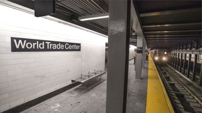 В Нью-Йорке вновь открыли станцию метро, которая была разрушена 17 лет назад во время теракта 11 сентября 2001 года