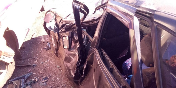 Доставать из покореженного в результате ДТП авто женщину-водителя пришлось николаевским спасателям