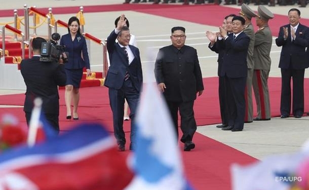 Лидеры КНДР и Южной Кореи встретились в Пхеньяне