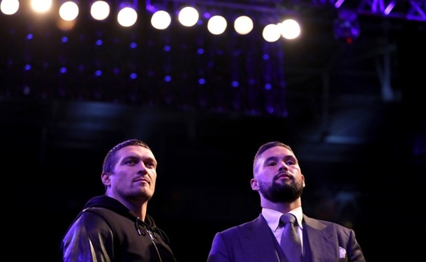 Беллью оскорбил Усика перед дуэлью взглядов