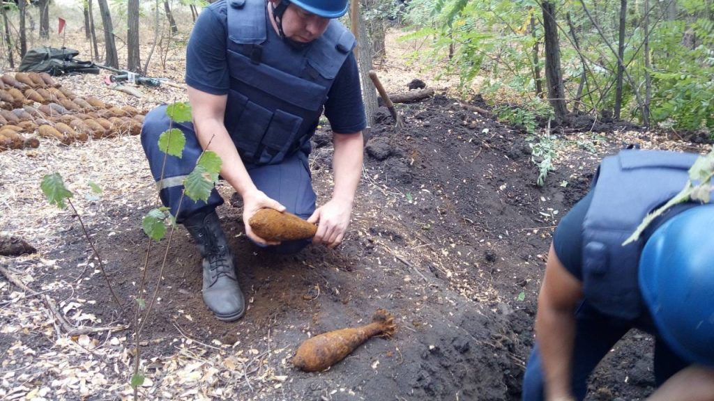 Вот так «клад»: на Николаевщине обнаружили почти 200 старых минометных мин 7