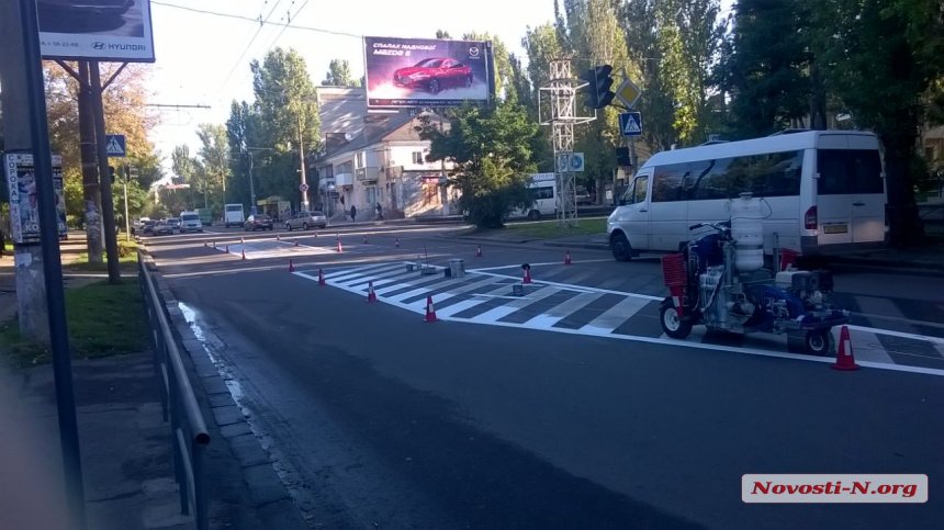 Скандальную разметку на улице Крылова в Лесках переделали - она стала причиной заторов и ДТП 2