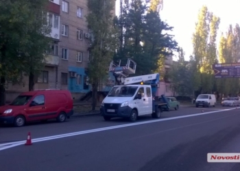 Скандальную разметку на улице Крылова в Лесках переделали – она стала причиной заторов и ДТП