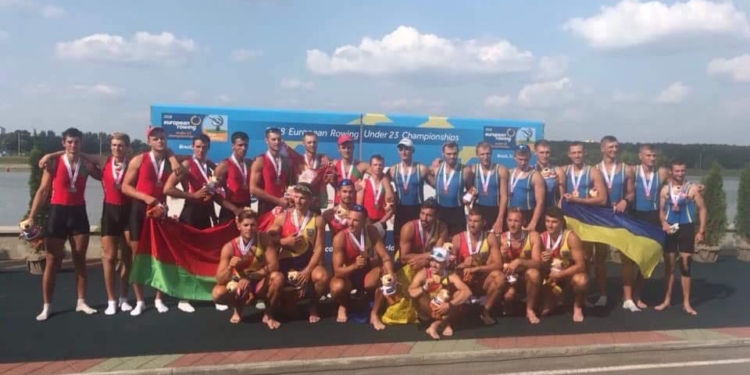 Николаевец Александр Сидорук завоевал “бронзу” на чемпионате Европы по академической гребле