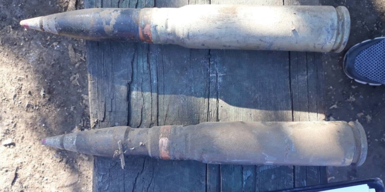 Артснаряды и тротил хранил прямо дома. Николаевские полицейские изъяли их во время обыска