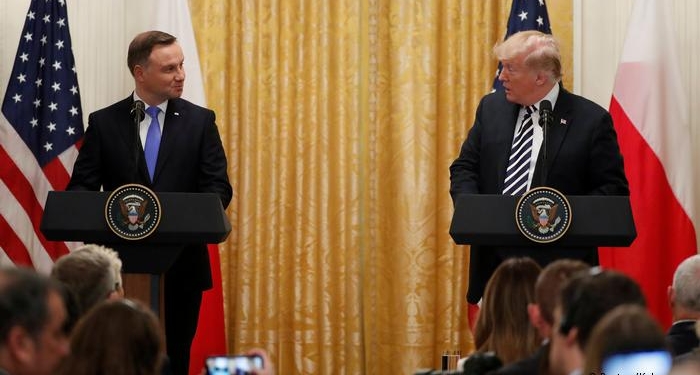 Польша хочет военную базу США на своей территории. Трамп в принципе согласен