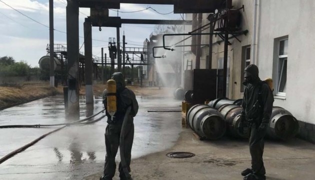 В Кривом Роге – утечка жидкого хлора