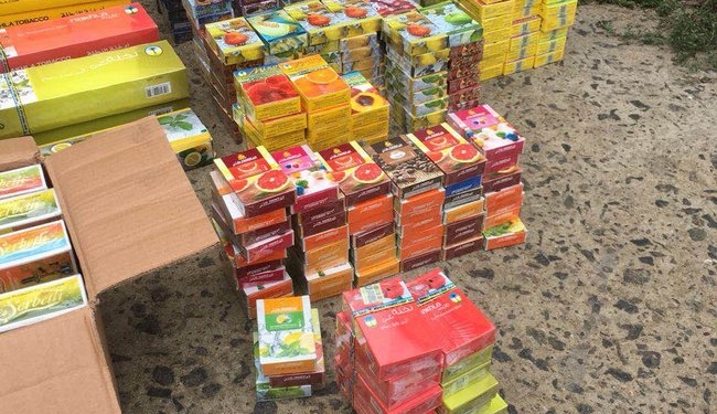 На Николаевщине изъяли больше 120 кг незаконно ввезенных в Украину смесей для курения кальянов
