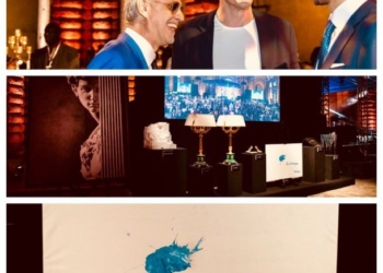 Абстрактненько. Владимир Кличко выставил на благотворительный аукцион свою картину