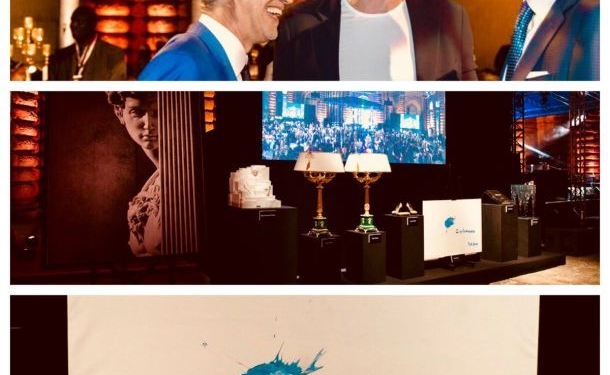 Абстрактненько. Владимир Кличко выставил на благотворительный аукцион свою картину