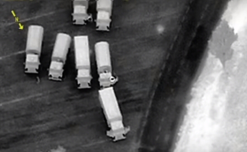 ОБСЕ: Возле границы с РФ снова заметили колонну грузовиков