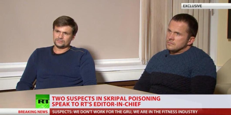 Подозреваемые в отравлении Скрипалей рассказали о визите в Солсбери. Эксперт прокомментировал