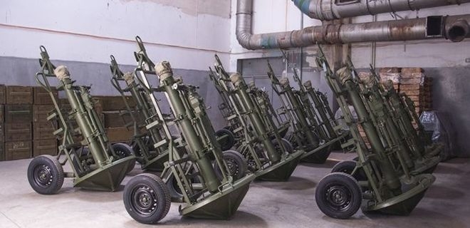 Взорвался еще один миномет «Молот», есть раненые