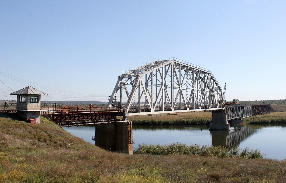 На Николаевщине отремонтирован железнодорожный мост через Ингул на перегоне Мешковка-Терновка 1