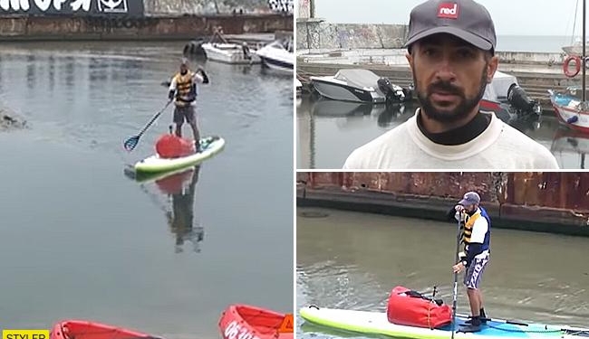 Из Киева в Одессу – на доске за три недели, с 430 грн. в кармане