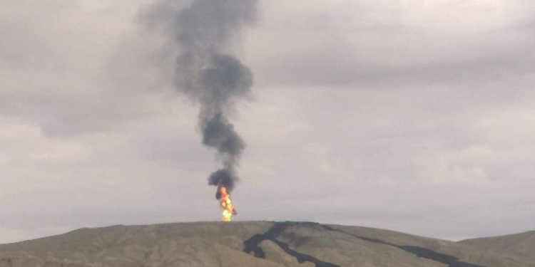 В Баку произошло извержение грязевого вулкана