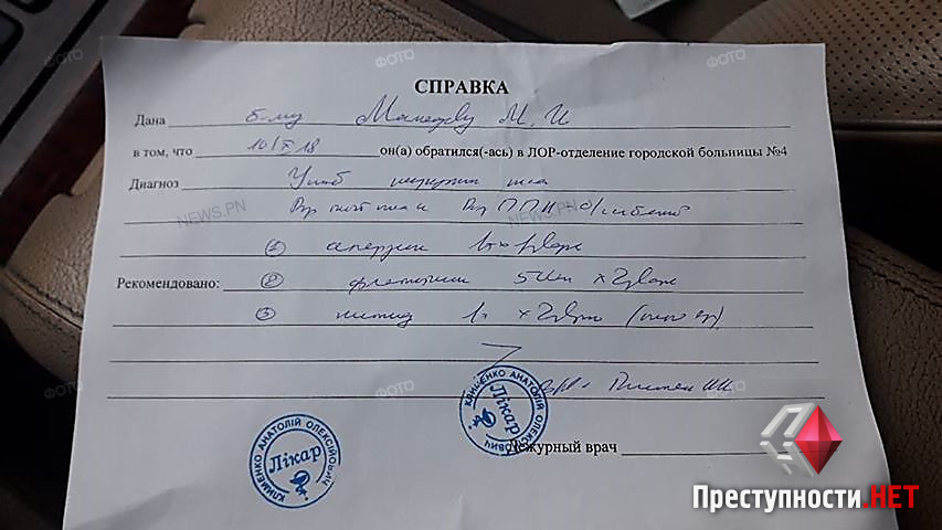 В Николаеве водитель заявил, что патрульные его избили и унизили. Полиция проводит проверку 1