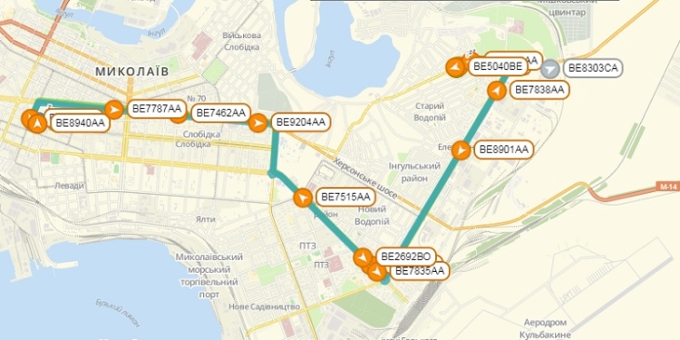 В Николаеве продлили маршрут №15 – до ТЦ «Кит»