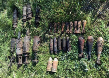 В Николаеве обезвредили 27 старых снарядов