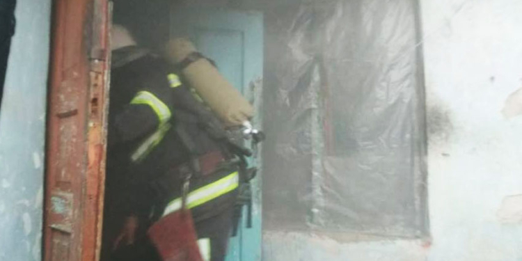 В Вознесенске вспыхнувший телевизор чуть не поджег весь дом