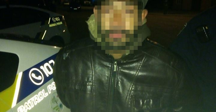 В Николаеве патрульные задержали грабителя