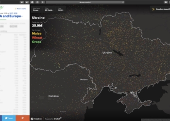 Минский стартап OneSoil запустил интерактивную карту сельскохозяйственных полей. Украина – на втором месте по площади