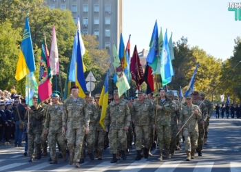 День защитника Украины в Николаеве: Государственный Гимн от Александра Пономарева и 13 награжденных орденом «Святий Миколай Чудотворець»