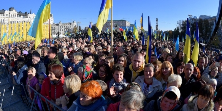 15 тысяч человек приняли участие в молебне за автокефалию в Киеве